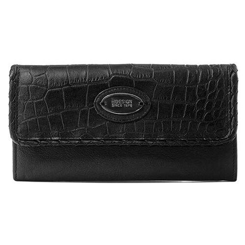 фото Кошелек черный hidesign janet w 1 black