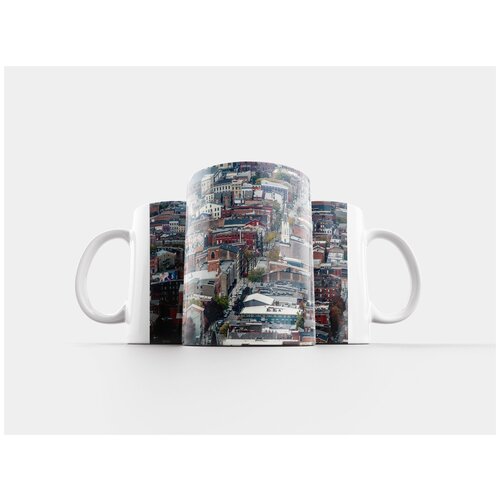 фото Кружка "город, городок, городской пейзаж" 320 мл lotsprints