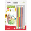 Скетч для раскрашивания цветными карандашами Фрея В ромашках, 21х14,8 см, 1 лист, арт. RPSK-0028 - изображение