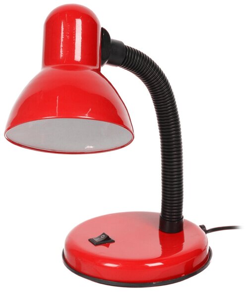 Светильник настольный на подставке, E27, 60 Вт, красный, Lofter, 203В-rd/270791