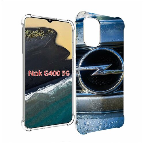 Чехол MyPads opel опель 3 мужской для Nokia G400 5G задняя-панель-накладка-бампер чехол mypads jaguar 3 для nokia g400 5g задняя панель накладка бампер