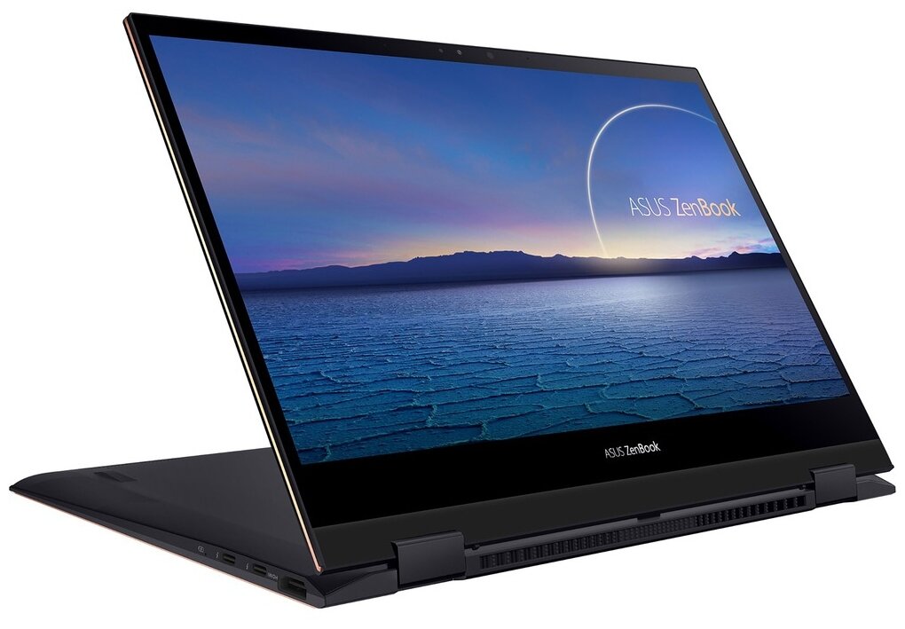 133 Ноутбук ASUS Zenbook Flip S OLED UX371EA-HL294T 3840x2160 Intel Core i5 24 ГГц RAM 16 ГБ SSD 512 ГБ Win10 Home 90NB0RZ2-M08610 черный