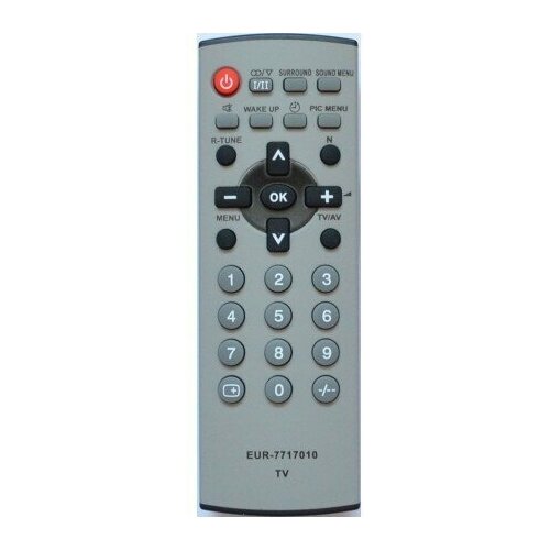 Пульт для Panasonic EUR7717010 (EUR7717030, EUR7717060, EUR7717040R) oem remote control for panasonic tv tc 2140 tc 2150 tc 2550 tc 2188 tc 2197 tc 2180 tc 2186 tc 2160 tc 2110 tc 2198