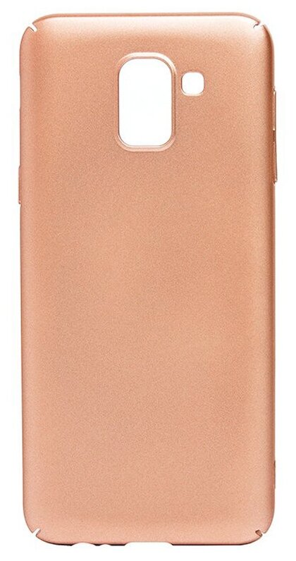 Чехол-накладка PC002 для Samsung J600F Galaxy J6 (2018) (золотой)
