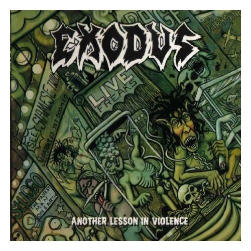 Компакт-диски, CENTURY MEDIA, EXODUS - Another Lesson In Violence (CD) компакт диски century media enforced kill grid cd