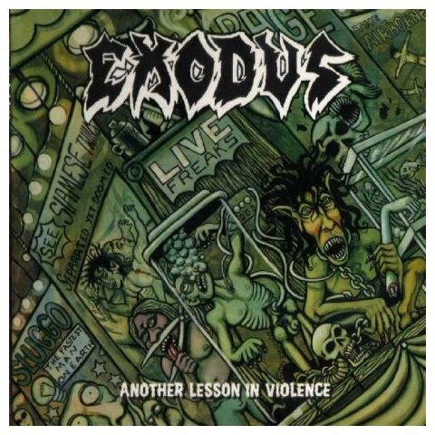 Компакт-диски, CENTURY MEDIA, EXODUS - Another Lesson In Violence (CD) Медиа - фото №1