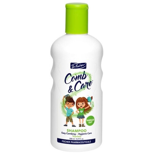 Детский шампунь для волос с пантенолом, косметика для расчесывания и роста волос без запаха, 500 мл