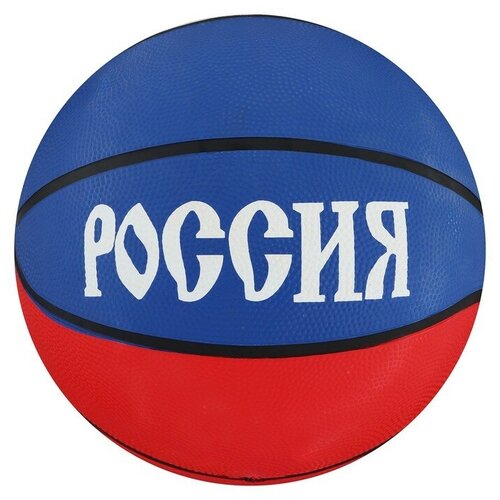 Мяч баскетбольный Россия, ПВХ, клееный, размер 7, 540 г