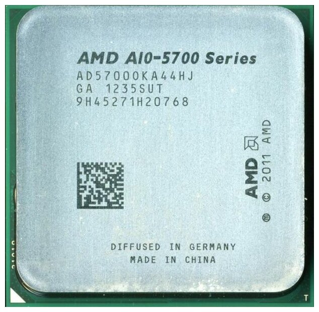 Процессор AMD A10-5700 Trinity FM2,  4 x 3400 МГц, OEM