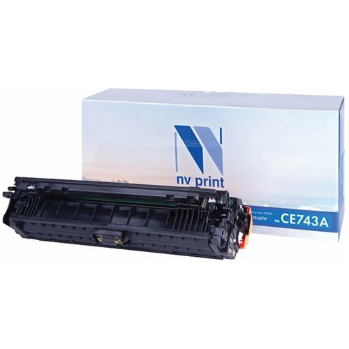 Картридж лазерный NV PRINT (NV-CE743A) для HP CP5220/ CP5225/ CP5225dn/ CP5225n, пурпурный, ресурс 7300 страниц картриджи для принтера nv print nv 045hy