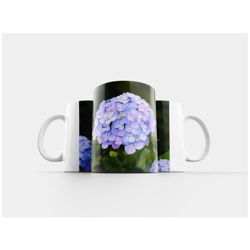 фото Кружка "пастель, цвет, гортензия" 320 мл lotsprints