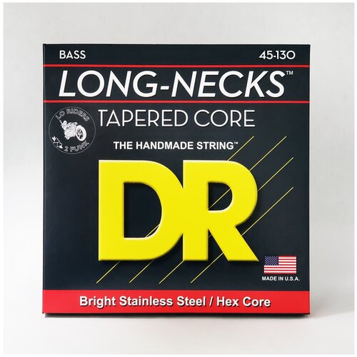 DR TMH5-130 LONG NECKS Струны для 5-струнной бас-гитары dr strings tmh 45 long necks струны для бас гитары