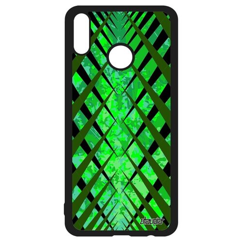 фото Защитный чехол на смартфон // honor 8x // "дизайн сталактит" тартан дизайн, utaupia, зеленый