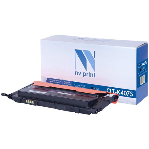 Картридж CLT-K407S для Самсунг, Samsung CLX-3185/ CLX-3185FN/ CLX-3185N nv print clt k407s для samsung 1500 стр черный