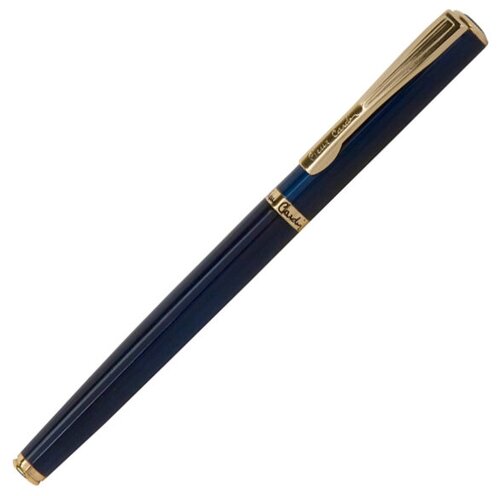 Ручка перьевая Pierre Cardin ECO, цвет - синий металлик. Упаковка Е