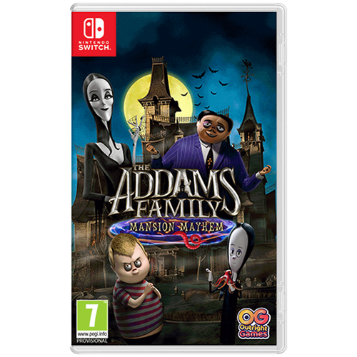 Addams Family: Mansion Mayhem (Семейка Аддамс: Переполох в особняке)[Nintendo Switch, русская версия]