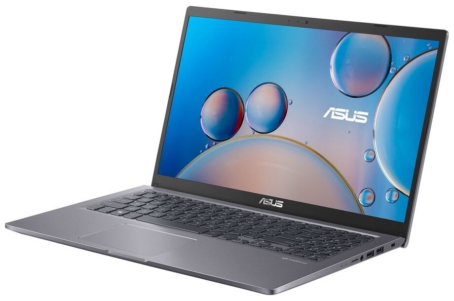 Ноутбук Asus A516JA-BQ1918 Core i7 1065G7 16Gb SSD512Gb Intel Iris Plus graphics 156 IPS FHD 1920x1080 noOS grey WiFi BT Cam