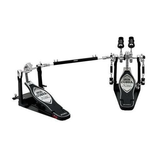 фото Tama hp900pwn iron cobra drum pedal w/case двойная педаль для барабана в кейсе