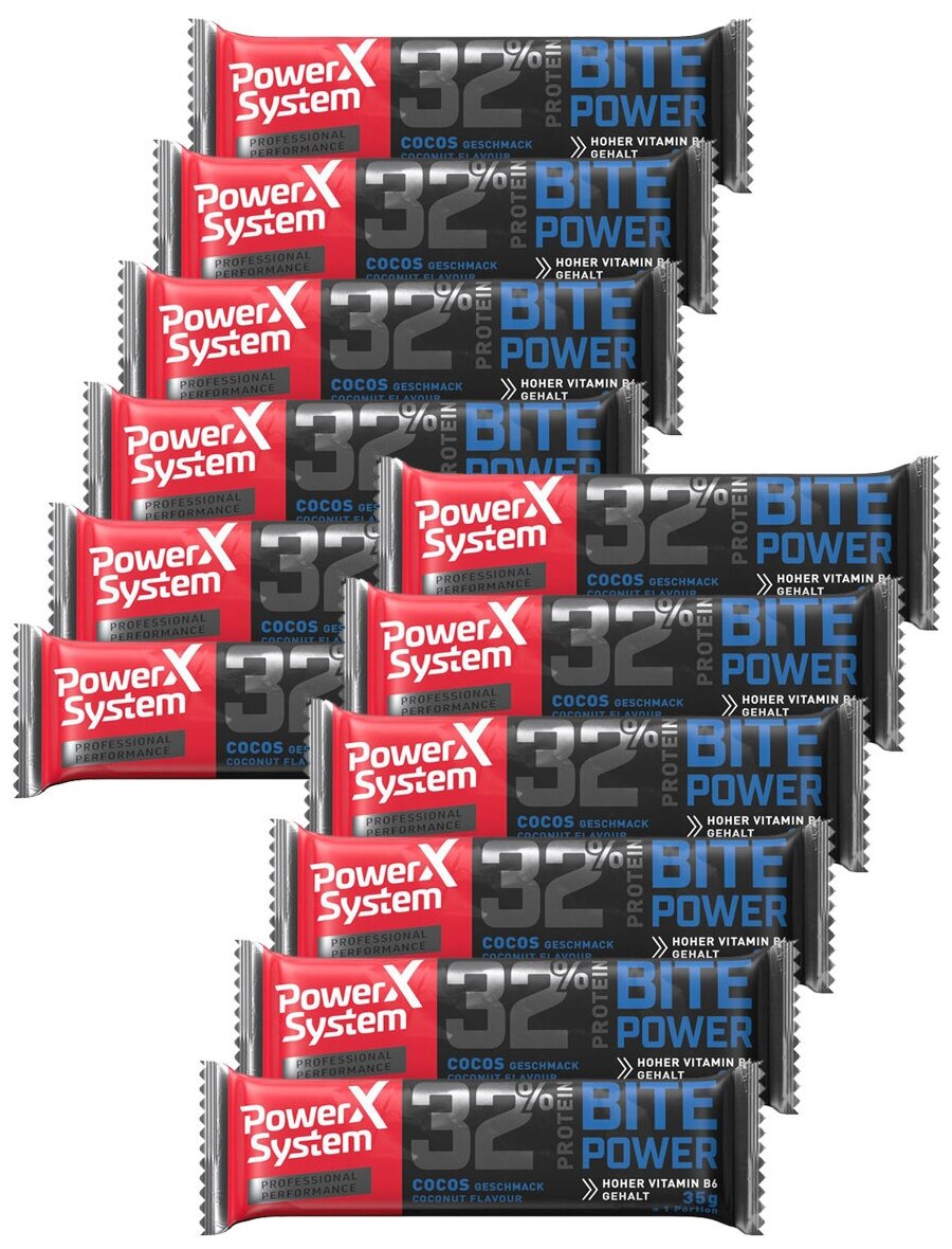 Power System Bite Power Protein Bar () 1235 /   (32% )             