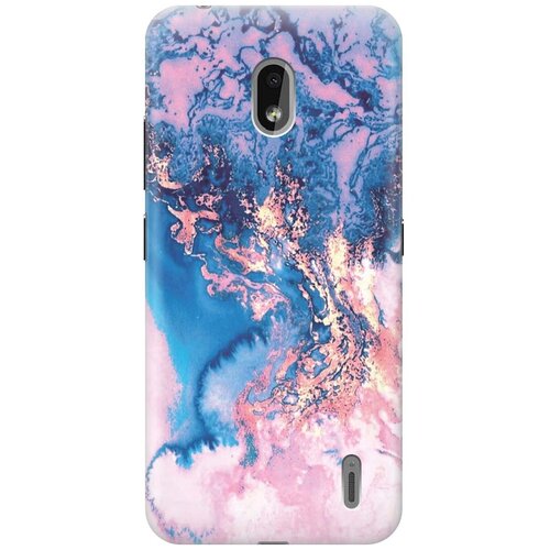 фото Gosso ультратонкий силиконовый чехол-накладка для nokia 2.2 с принтом "blue marble"