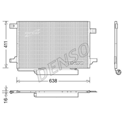 DENSO DCN17004 Конденсор DCN17004