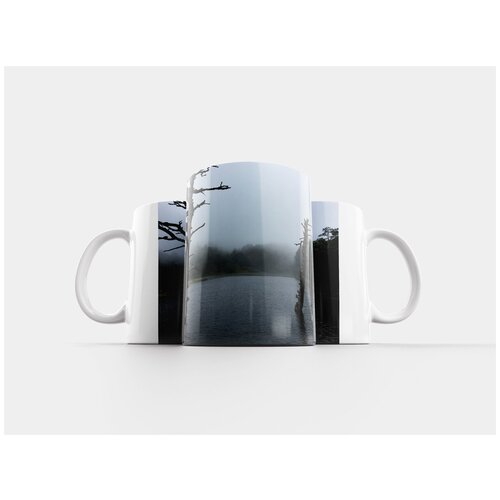 фото Кружка "озеро, туман, пруд" 320 мл lotsprints