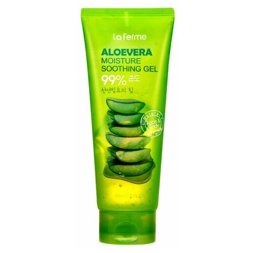 Гель с алоэ вера FarmStay Farm Stay La Ferme Aloe Vera Moisture Soothing Gel увлажняющий 200 мл