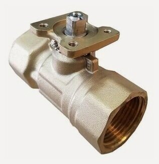 Изображение товара TECHNO 2020В двухходовой шаровой кран латунный под привод DN20, G34, КVS 6,3 640220-2