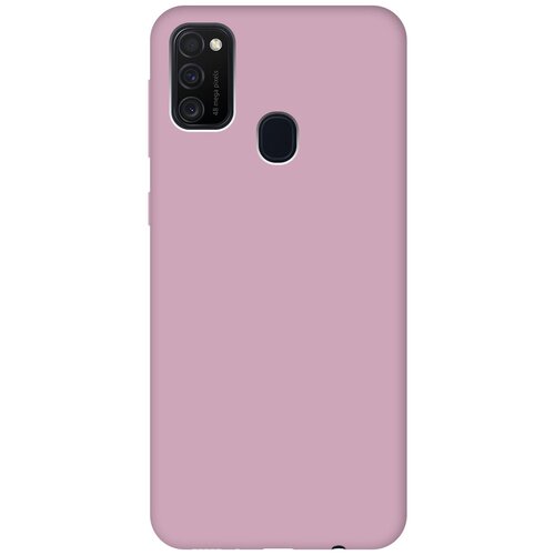 фото Чехол - накладка silky touch для samsung galaxy m21 / m30s розовый песок gosso