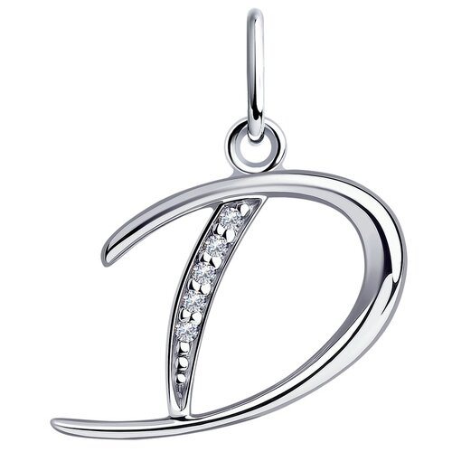 фото Diamant подвеска из серебра с фианитами 94-130-01141-1