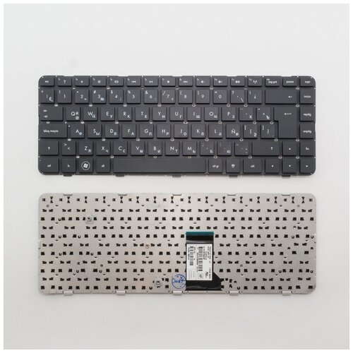 Клавиатура для ноутбука HP Pavilion dm4-1000 черная без рамки 95000₽