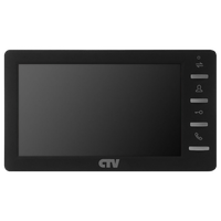 CTV-M1701 PLUS видеодомофон (черный)