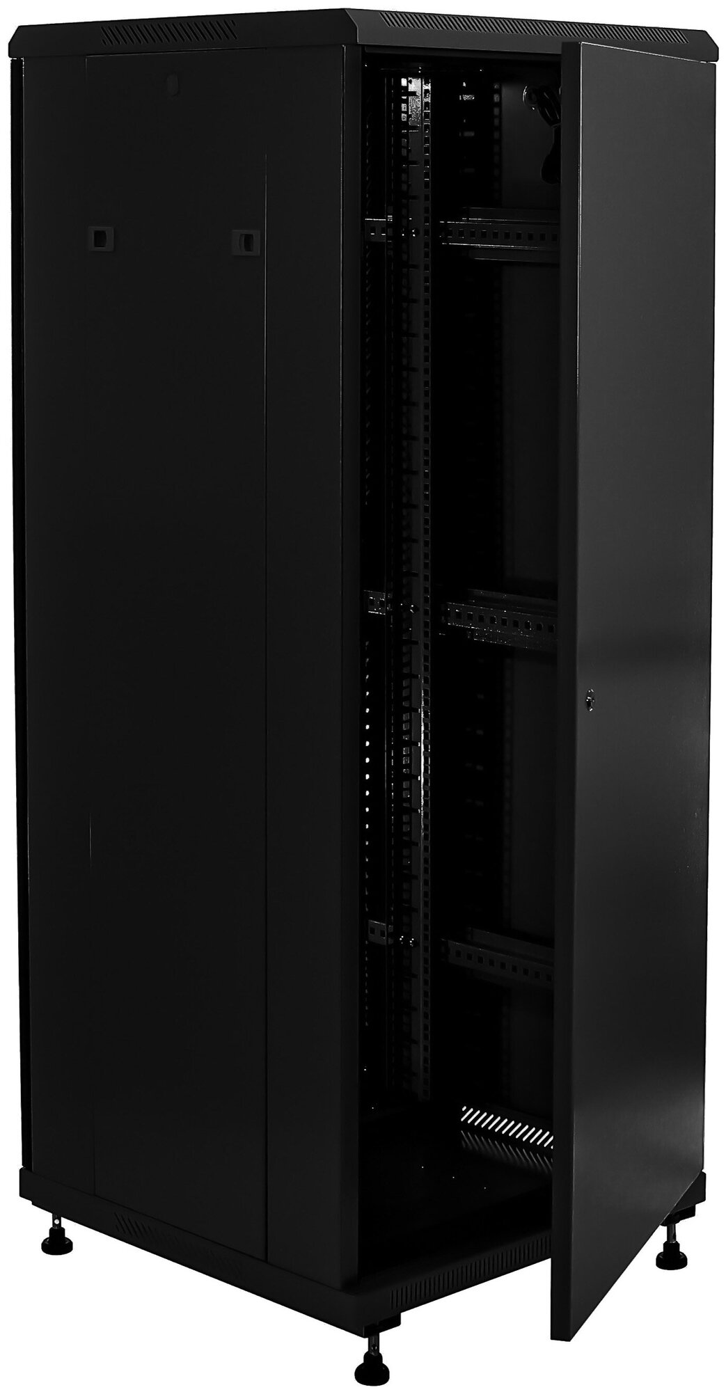 Шкаф 32U 600x800 19 дюймов телекоммуникационный серверный черный B326080BWTWOF