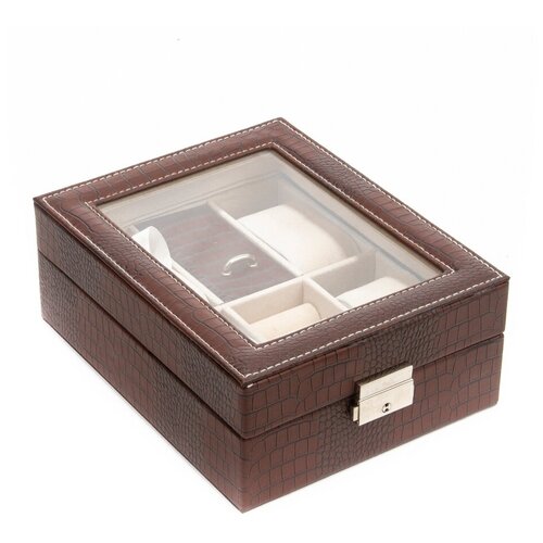 Шкатулка для хранения часов и ювелирных украшений 