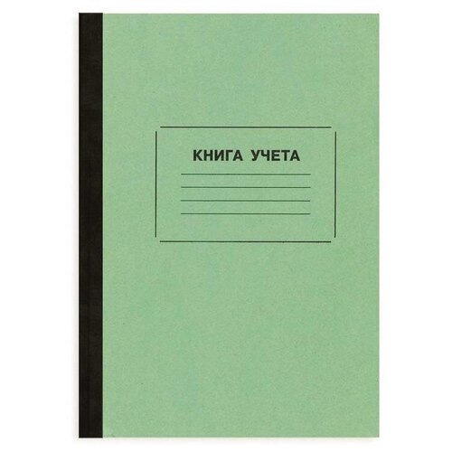 фото Бухгалтерская книга учета амбарная (а4, 96л, линейка, сшивка) обложка картон noname