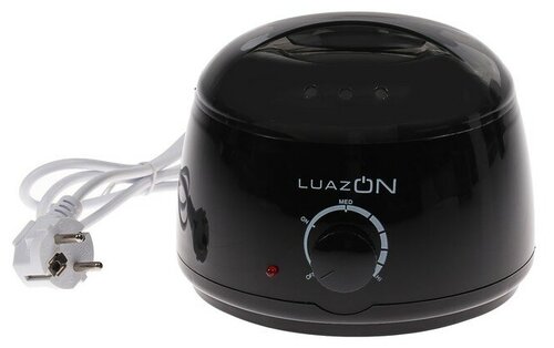 Luazon Home Воскоплав LuazON LVPL-07, баночный, 100 Вт, 400 г, регулировка температуры, 220 В, черный