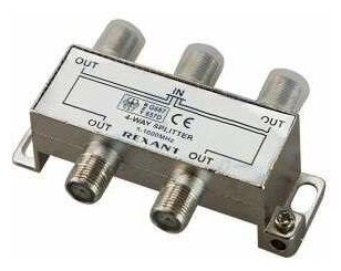 Делитель ТВ "краб" х4 под F разъем 5-1000 МГц Rexant 05-6003 ( 1шт. )