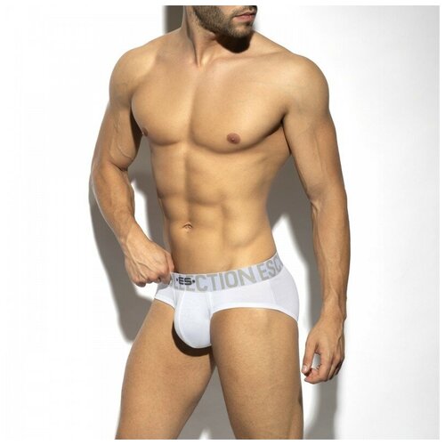 фото Трусы-брифы "7 days 7 colors brief 3.0 - white" / es collection / белый / размер 3xl