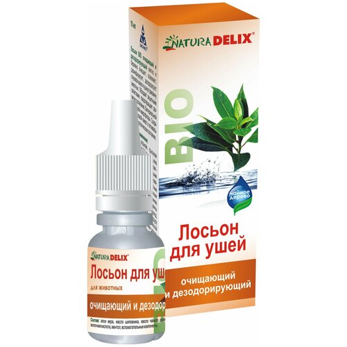 Лосьон ушной DELIX NATURA BIO очищающий и дезодорирующий