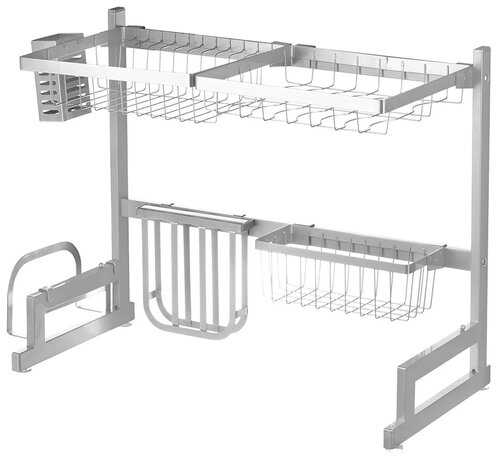 Сушилка для посуды, стеллаж для посуды, полка для посуды, держатель для посуды EL Casa 65х31,5х52,5 см 