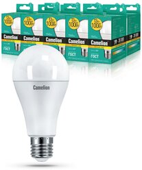 Набор из 10 светодиодных лампочек Camelion LED13-A60/830/E27