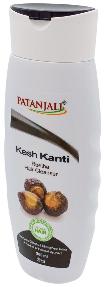 Шампунь на основе мыльных орехов Ритха Кеш Канти (shampoo) Patanjali | Патанджали 200мл