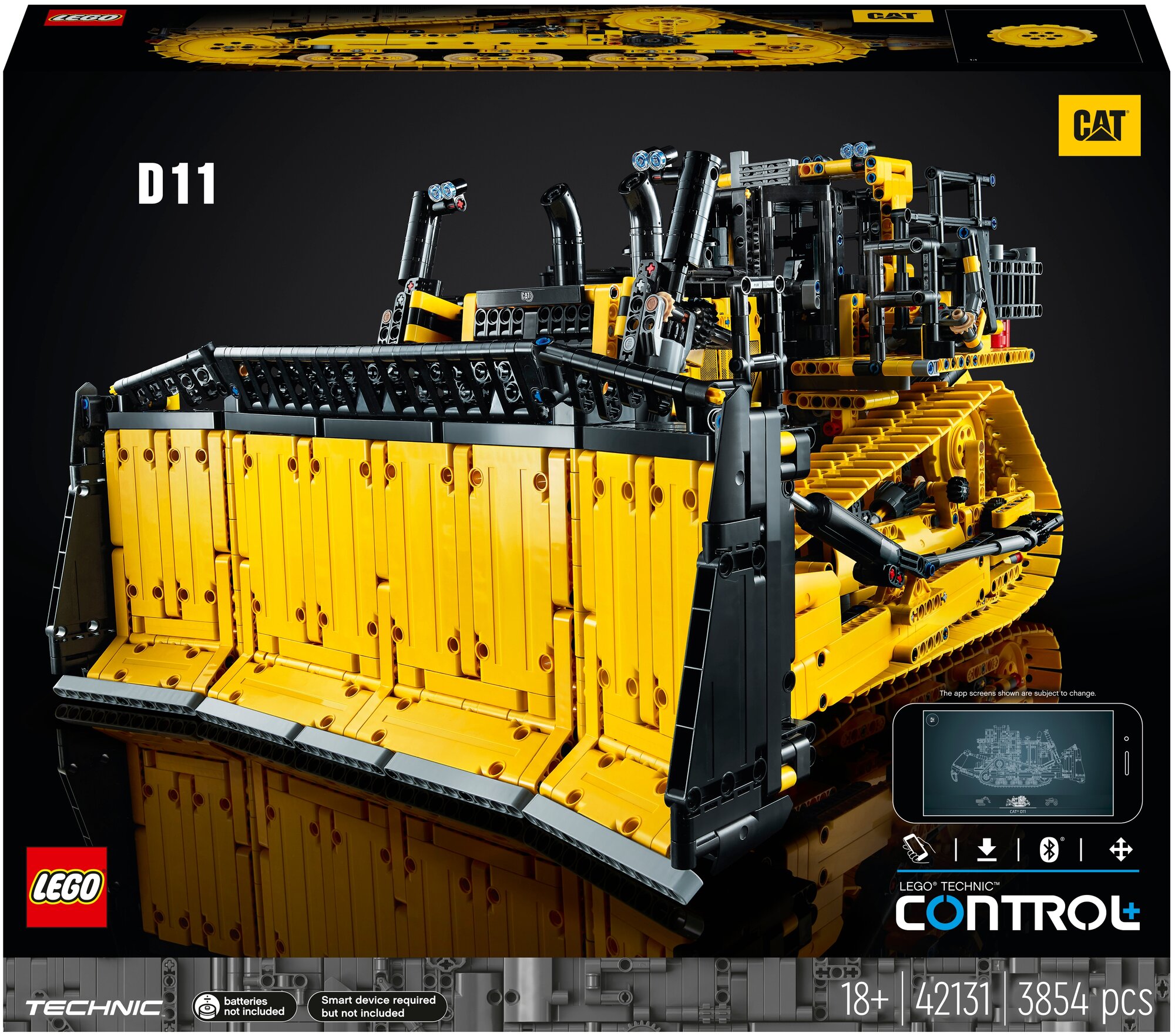 Конструктор Lego Technic Бульдозер Cat D11 - фото №1