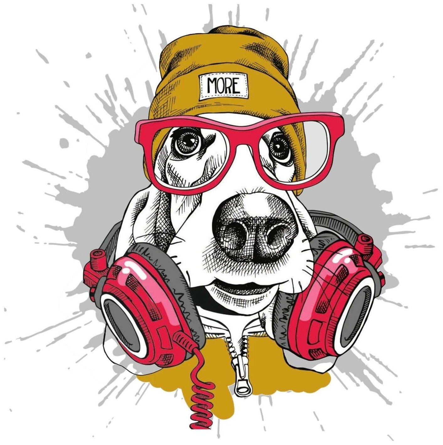 фото Алмазная мозаика Molly 20х20 см Меломан