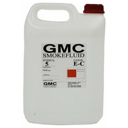 GMC SmokeFluid/E-C жидкость для дыма 5 л, медленного рассеивания, Италия