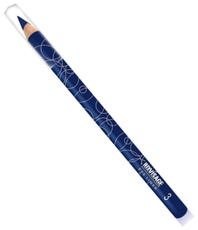 LUXVISAGE Кремовый карандаш для глаз Eye Liner, оттенок 3-темно-синий
