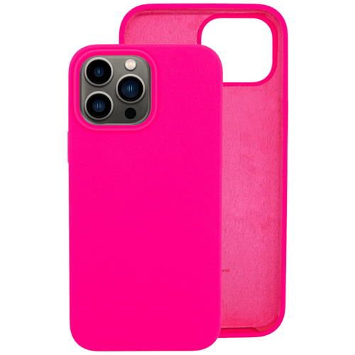 фото Чехол silicone case (с лого) для apple iphone 13 pro max / айфон 13 про макс / накладка / бампер pduspb