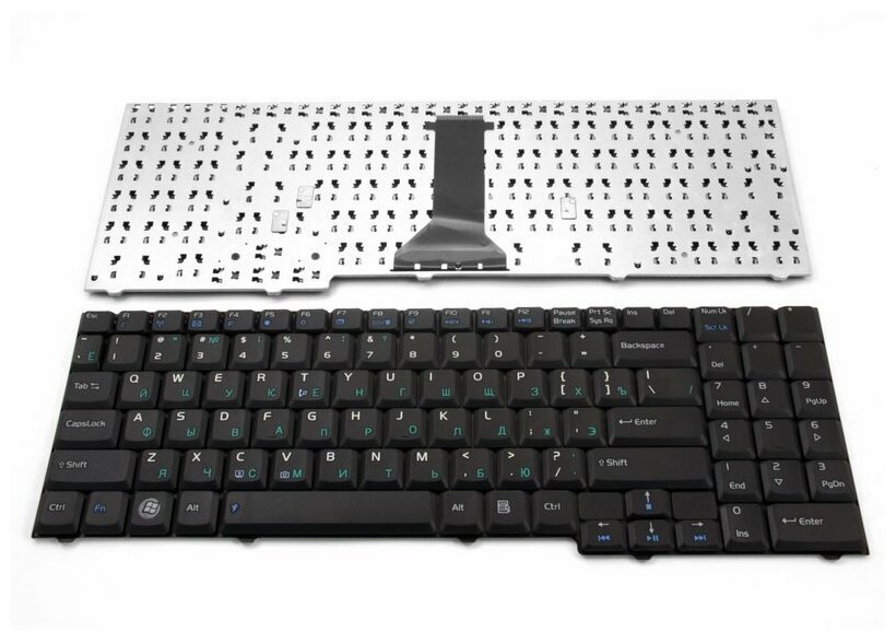 Клавиатура для ноутбука ASUS NSK-U400R Русская Черная