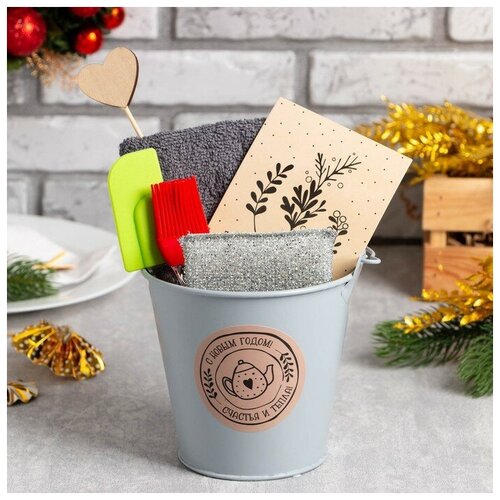 фото Доляна набор подарочный кухонный "счастья и тепла