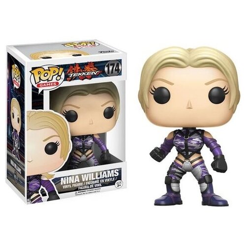 Фигурка Funko POP Games: Tekken – Nina Williams (9,5 см) funko pop фигурка funko pop games cyberpunk 2077 takemura